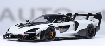 81953 McLaren Senna GTR (Silica White) 1:18